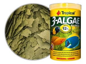 Tropical Professional Line 3-Algae Flakes 100ml/20gr - mangime con alghe per pesci d’acqua dolce e marini