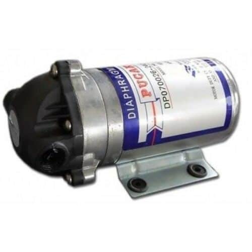 Aquariatech - Booster Pump 24V 50-75GPD complete with 1.2V Transformer and OS112 fittings