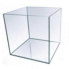 Aquariatech - Acquario artigianale 215L 60x60x60cm con vetro extra chiaro 10mm