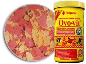 Tropical Standard Line Ovo-vit Flakes 100ml/20gr - mangime altamente energetico, per la maggior parte dei pesci d’acquario, con tuorlo d’uovo