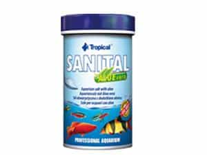 Tropical Trattamento Acqua Sanital 100ml/120gr - sale per acquari con aloe