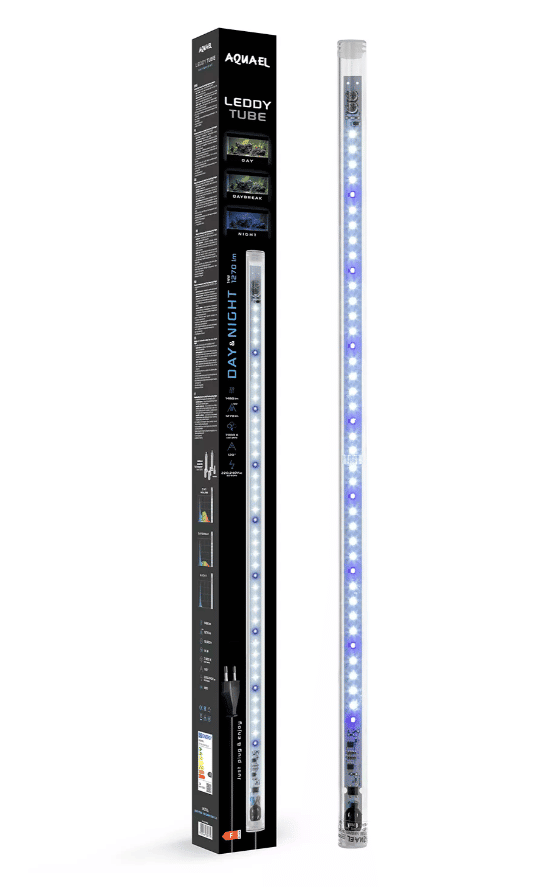 Aquael - Leddy tube 10W Retrofit 41.5cm SUNNY D&N (sostituisce T8 18W e T5 24W)
