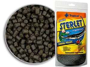 Tropical Sterlet - Pond Line - Mangime per Storioni 1000ml/650gr - granuli affondanti ricchi di ingredienti per sterletti