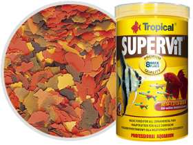 Tropical Premium Line Supervit Basic 250ml/50gr Mangime base in scaglie per tutti i pesci tropicali